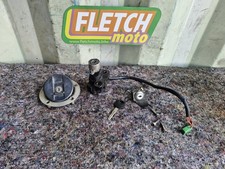 2005 SUZUKI SV1000 LOCKSET IGNITION SWITCH TANK CAP SEAT LOCK COMPLETE WITH 1...