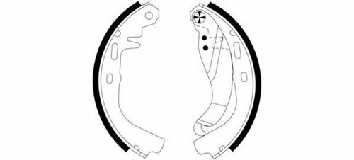 Wst rear brake shoes for - wst,