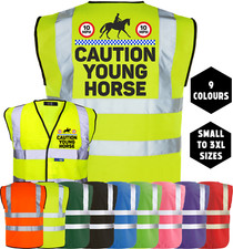 Equine Hi-Vis CAUTION YOUNG