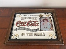 VINTAGE COCACOLA FRAMED