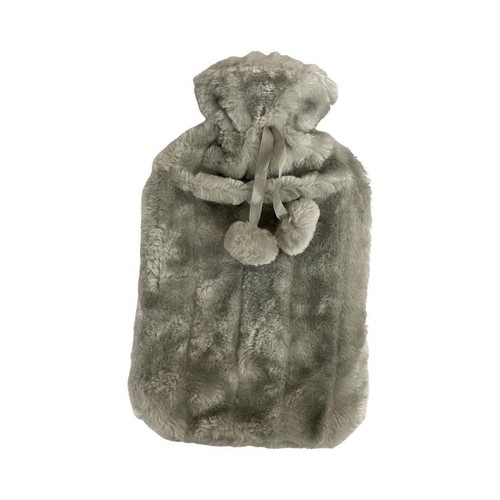 Hot water bottle with cosy - water,