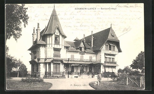 Old postcard bourbon lancy - old, bourbon-lancy