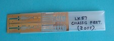 Falcon Brass LK57 OO / EM Gauge 4mm N/S - 4 Drive Wheel Loco Chassis Etch x 2