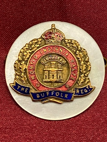 Ww1 the suffolk regiment - regiment, mop