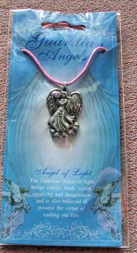 Guardian angel pewter - angel, pendant