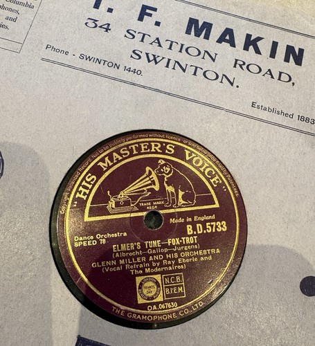 Glen miller cradle - glen, song