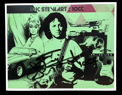 Signed eric stewart 10cc - signed,