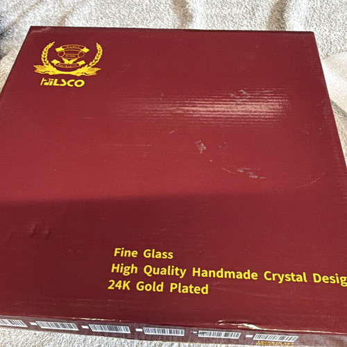 Hilso clear gold decorated - hilso, &