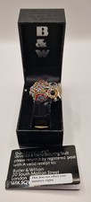 Butler And Wilson Crystal Owl Swivel Quartz Watch Boxed New Battery
