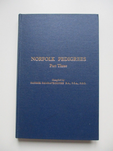 Norfolk genealogy volume - genealogy,