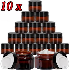 10x 60ml Empty Round Cosmetic