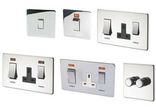 Crabtree Polished Chrome