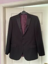 MENS SMART BLACK JACKET 38R George at Asda. Hardly worn.