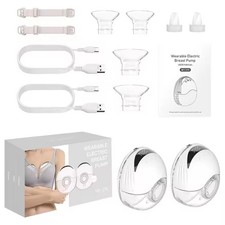 2pc Electric Wearable Breast