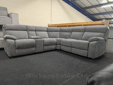 'Moreno' Grey Power Reclining