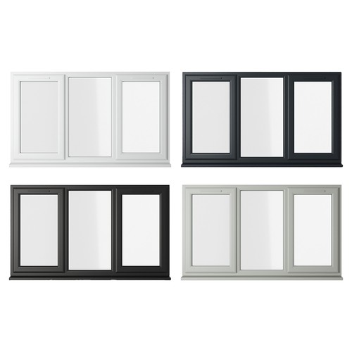 Bespoke upvc window - bespoke, double