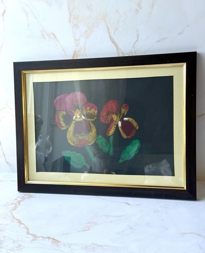 Dark floral orchid - dark,
