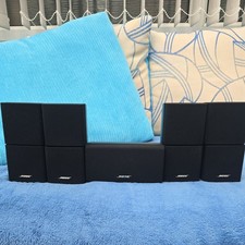 Bose Acoustimas Dual cube speakers x 4 & 1 centre speaker Excellent condition 