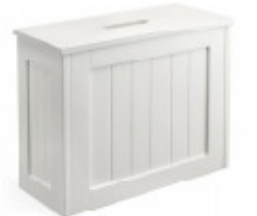 Bathroom storage cabinet white