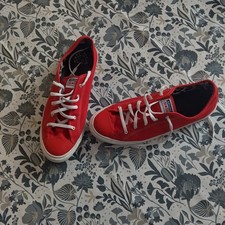 Converse Chuck Taylor All Star Dainty Ox University Red White Women Trainers 8.5
