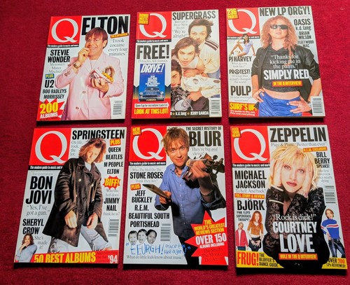 Music magazine 6 issues - magazine,