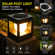 Solar Post Cap Lights –