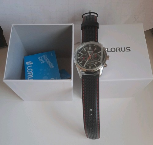 Lorus w16219 chronograph black - chronograph,