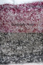 Faux fake curly fur fabric - fake,