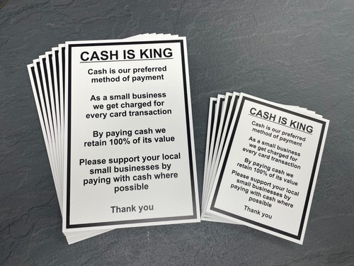 Cash payment sign for shop - payment,