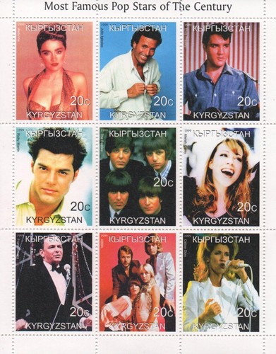 Pop stars the - century, elvis