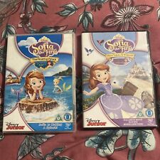 (15) 2 X Sofia The First DVD’s - Once Upon a Princess / The Floating Palace