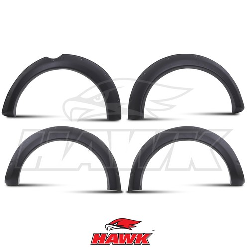 Black fender flare - kit, wide