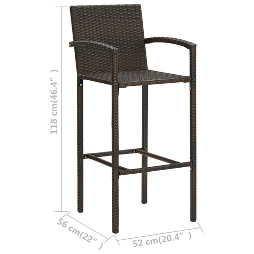 Vidaxl bar stools - 4x,