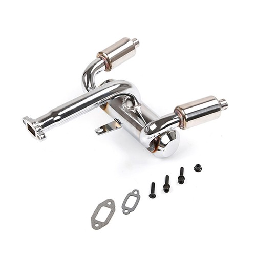 Flmlf double exhaust pipe - double, kit