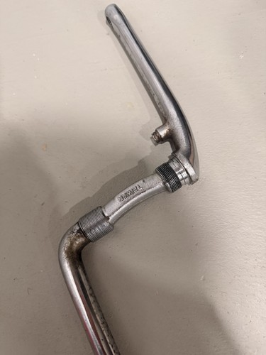 Vintage bmx bicycle crank - gt,