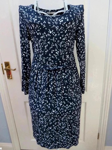 Woolovers polka dot midi dress - woolovers,