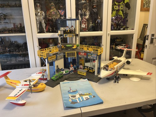 Playmobil airport with jet - airport,
