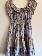 Boho Floral Tiered Dress