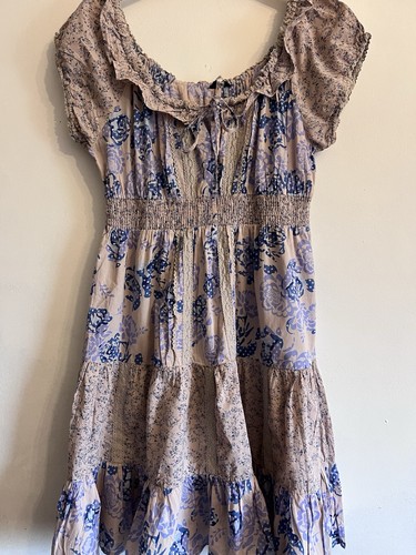 Boho floral tiered - floral,