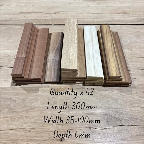 Mixed hardwood offcuts - hardwood, craft