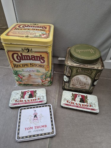 Vintage tins colmans - x,