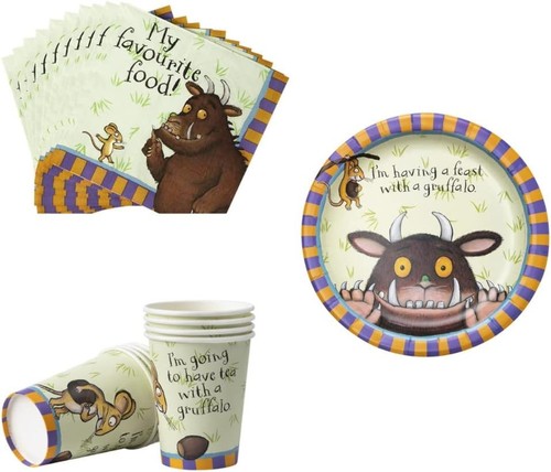 Gruffalo party tableware set - party,