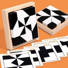 DIY Wooden Hide Puzzle Jigsaw