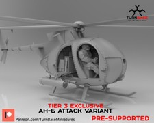 AH-6 Attack Helicopter -