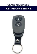Hyundai Tucson Santa Fe i10 2 Button Remote Key Fob Repair Fix Service New Case