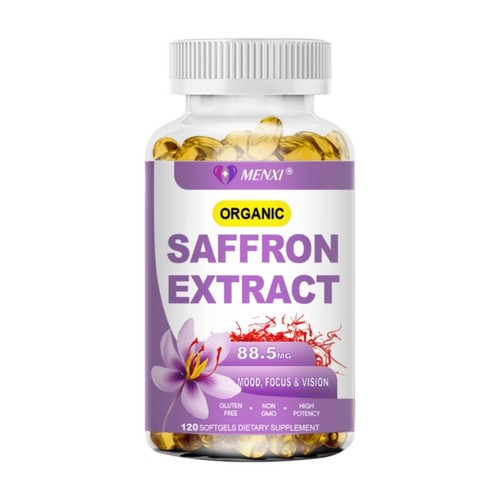 Pure saffron 120 caps mood - saffron,