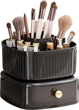 Makeup Organiser Cosmetic 360° Desk Storage Rotating Make Up Organiser Stand uk
