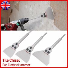 75/100/125 X300mm Floor Chisel Blade Render Remover Tile Glue Scraper Drill Bit