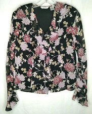 Laura Ashley Silk Floral Sheer