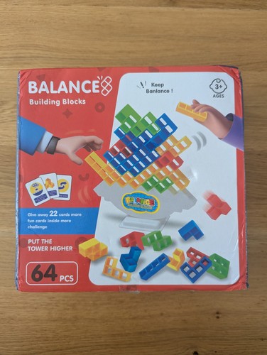 Balance building blocks game - building,